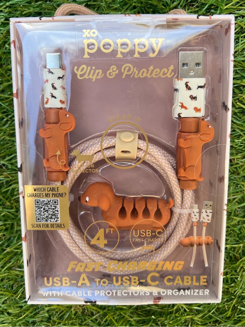 DACHSHUND PHONE CHARGER
